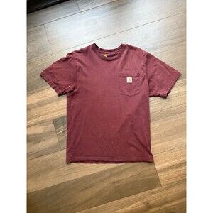 Carhartt Maroon utility T-shirt